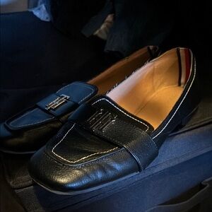 Tommy Hilfger Black Loafers